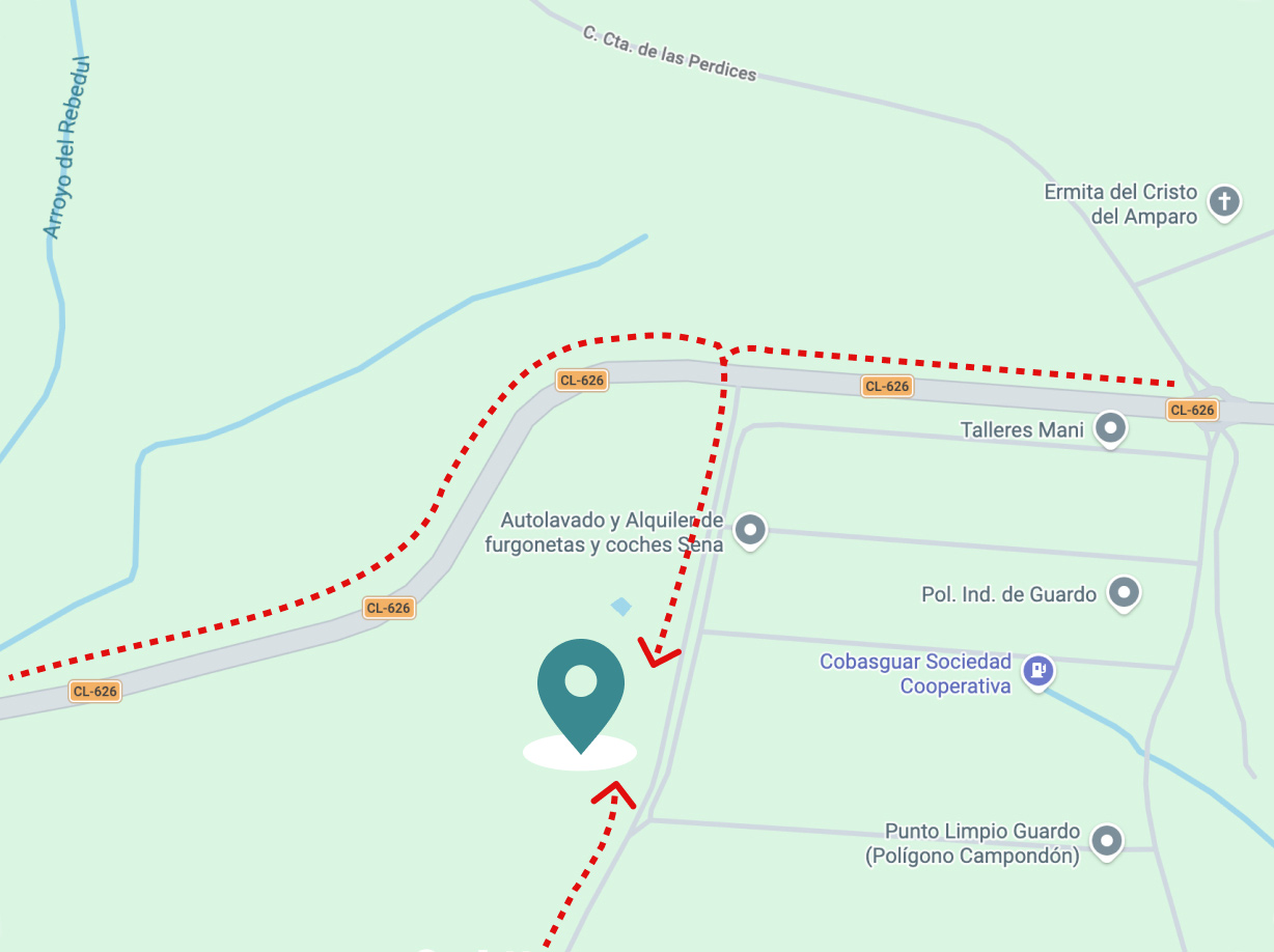 Mapa de rutas